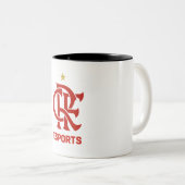 カミーサ・ド・フラメンゴ・コーヒーマグ ツートーンマグカップ (正面右)