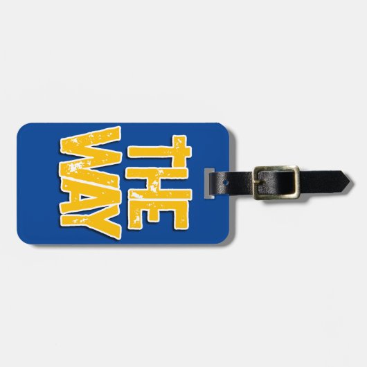 カミーノデサンティアゴザウェイ ラゲッジタグ (正面横)