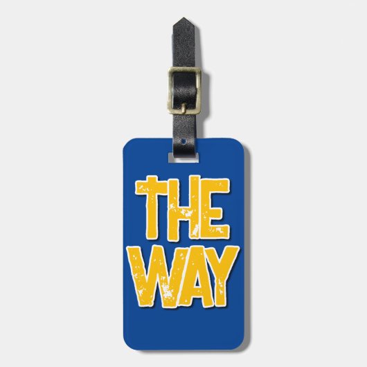 カミーノデサンティアゴザウェイ ラゲッジタグ (正面縦)