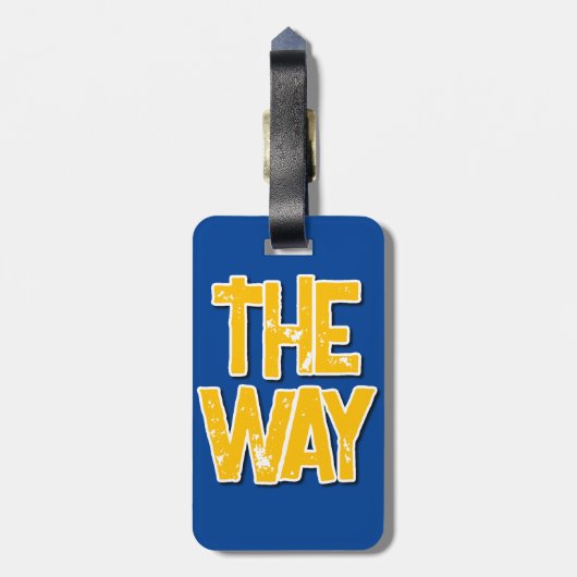 カミーノデサンティアゴザウェイ ラゲッジタグ (裏面縦)