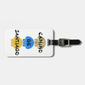 カミーノデサンティアゴ荷物タグ ラゲッジタグ (正面横)