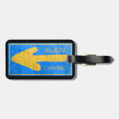 カミーノデサンティアゴ荷物タグ ラゲッジタグ (裏面横)