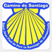 カミーノデサンティアゴ スクエアシール (正面)