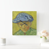 カミーユロリンバイビンセントヴァンゴッホ スクエア壁時計 (ホーム)