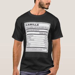 カミーユ情報と否定できない事実 Tシャツ