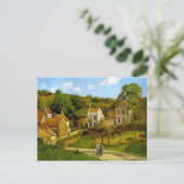 カミーユ・ピサロによるポントワーズのエルミタージュ ポストカード (スタンド正面)