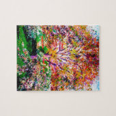 カミーユ・ピサロの開花の木々 ジグソーパズル (横)