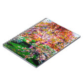 カミーユ・ピサロの開花の木々 ノートブック (左側)