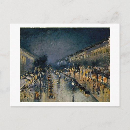 カミーユ・ピサロファインアート印象派カードGif ポストカード (正面)