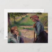 カミーユ・ピサロファインアート印象派カードGif ポストカード (正面/裏面)