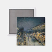 カミーユ・ピサロファインアート印象派カードGif マグネット (正面/裏面)