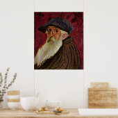 カミーユ・ピサロ自画像1898自画像 ポスター (キッチン)