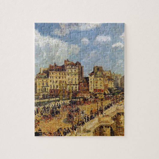 カミーユ・ピサロ著pont Neuf ジグソーパズル (縦)