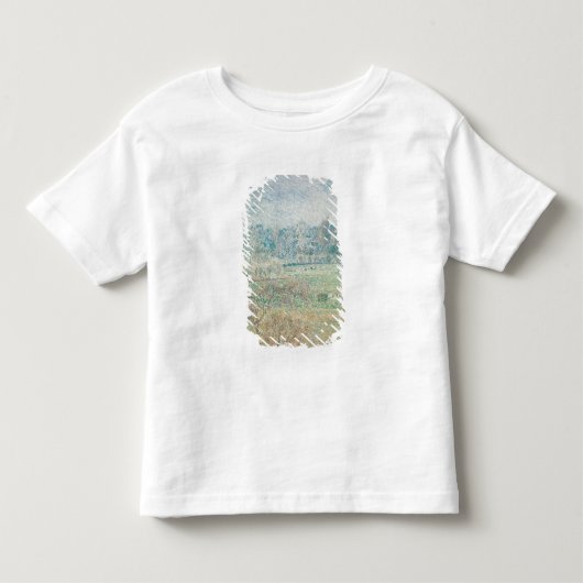 カミーユ・ピサロ|の秋の朝1892年 トドラーTシャツ (正面)