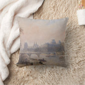 カミーユ・ピサロ – ザシーヌとルーヴル クッション (ブランケット)