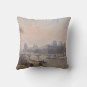 カミーユ・ピサロ – ザシーヌとルーヴル クッション (裏面)