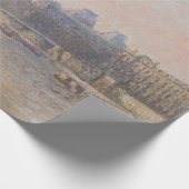 カミーユ・ピサロ – ザシーヌとルーヴル ラッピングペーパー (角)