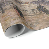 カミーユ・ピサロ – ザシーヌとルーヴル ラッピングペーパー (ロールコーナー)