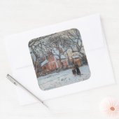 カミーユ・ピサロ – チャタイグナイザーLouvecienne スクエアシール (封筒)