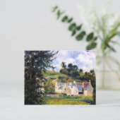 カミーユ・ピサロ – ポントワーズ・エルミタージュの家 ポストカード (スタンド正面)