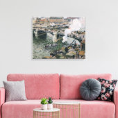 カミーユ・ピサロ・ポンボイエルデ絵画ュー キャンバスプリント (インサイチュ (リビング))