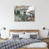 カミーユ・ピサロ・ポンボイエルデ絵画ュー キャンバスプリント (インサイチュ (寝室))