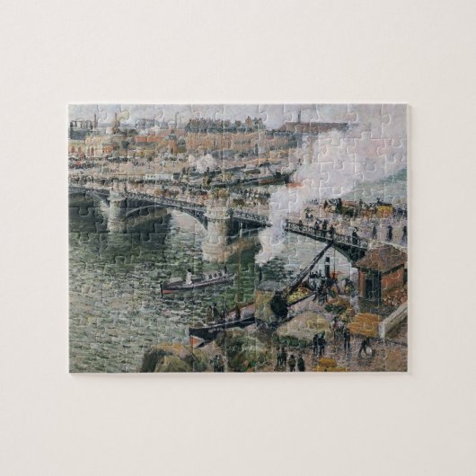 カミーユ・ピサロ・ポンボイエルデ絵画ュー ジグソーパズル (横)