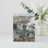 カミーユ・ピサロ・ポンボイエルデ絵画ュー ポストカード (スタンド正面)