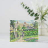 カミーユ・ピサロ-小作人の家、Eragny ポストカード (スタンド正面)