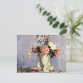 カミーユ・ピサロ - 花束 ポストカード (スタンド正面)