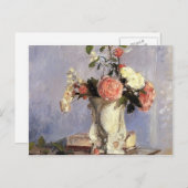 カミーユ・ピサロ - 花束 ポストカード (正面/裏面)