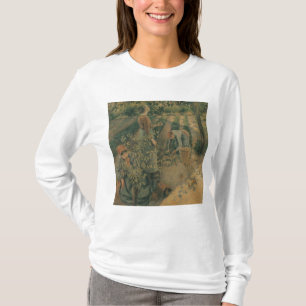 カミーユ・ピサロ Appleのピッカー1886年 Tシャツ