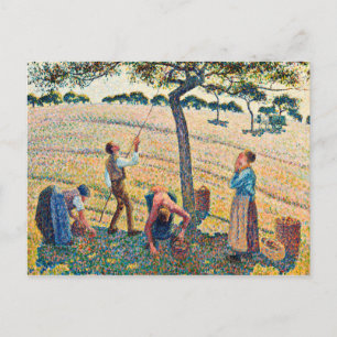 カミーユ・ピサロ – Apple Harvest ポストカード