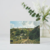 カミーユ・ピサロ- Jalaisの丘、Pontoise ポストカード (スタンド正面)