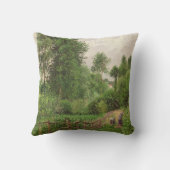 カミーユ・ピサロ| Paysageの臨時雇用者のgris Eragny クッション (裏面)