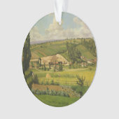 カミーユ・ピサロ| Paysage補助のPatis、Pointoise オーナメント (正面)