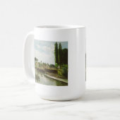 カミーユ・ピサロ| Pontoiseのロック コーヒーマグカップ (正面左)