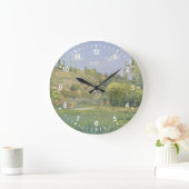 カミーユ・ピサロ| ValhermeilのCowherd、Auvers ラージ壁時計 (ホーム)