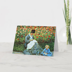 カミーユ·モネと人気がある子絵画ども カード