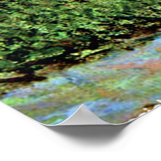 カミーユ・モネと子供 ポスター (角)