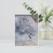 カミーユ・モネの死の床(1879年) ポストカード (スタンド正面)