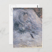 カミーユ・モネの死の床(1879年) ポストカード (正面/裏面)