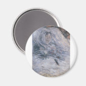 カミーユ・モネの死の床(1879年) マグネット (正面/裏面)