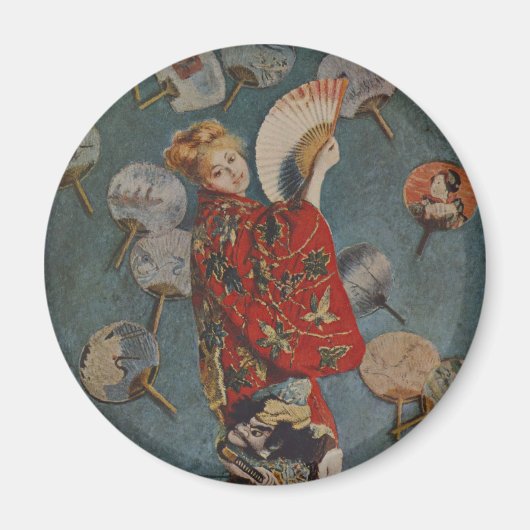 カミーユ・モネ日本のの衣装はクロード・モネ マグネット (正面)