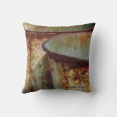 "カミーユEngel著白いシリーズ抽象芸術2" クッション (裏面)