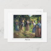 カミーユPissarro #132 -ファインアートはがき ポストカード (正面/裏面)