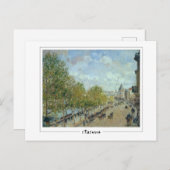 カミーユPissarro #216-2 -ファインアートはがき ポストカード (正面/裏面)