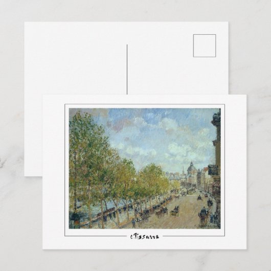 カミーユPissarro #216-2 -ファインアートはがき ポストカード (正面/裏面)