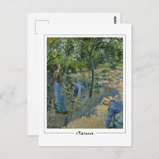 カミーユPissarro #30 -ファインアートはがき ポストカード (正面/裏面)