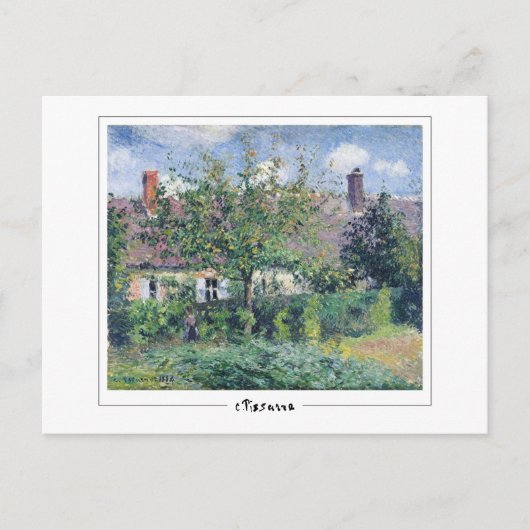 カミーユPissarro #385-2 -ファインアートはがき ポストカード (正面)